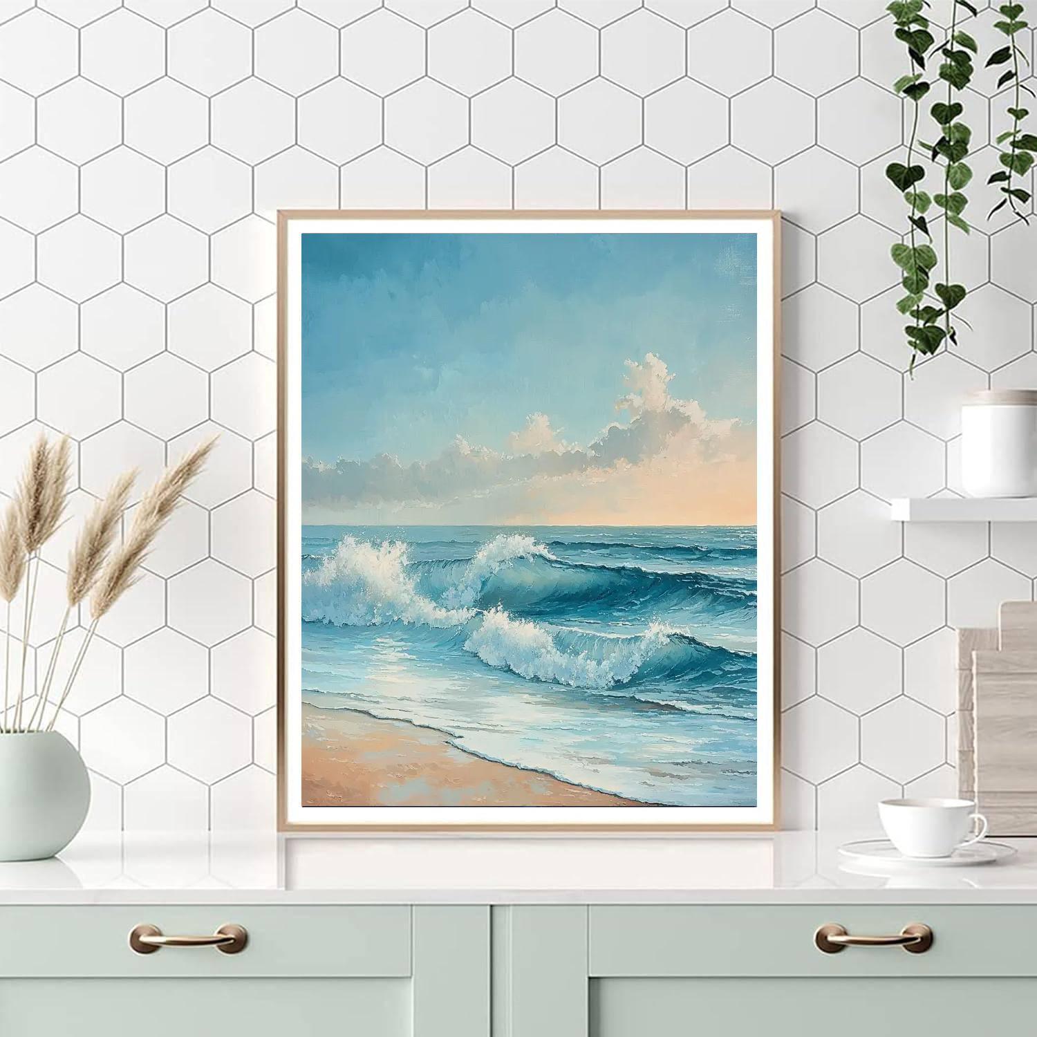 Winslow Homer Inspired The Rhythm Of Waves  Paint By Numbers