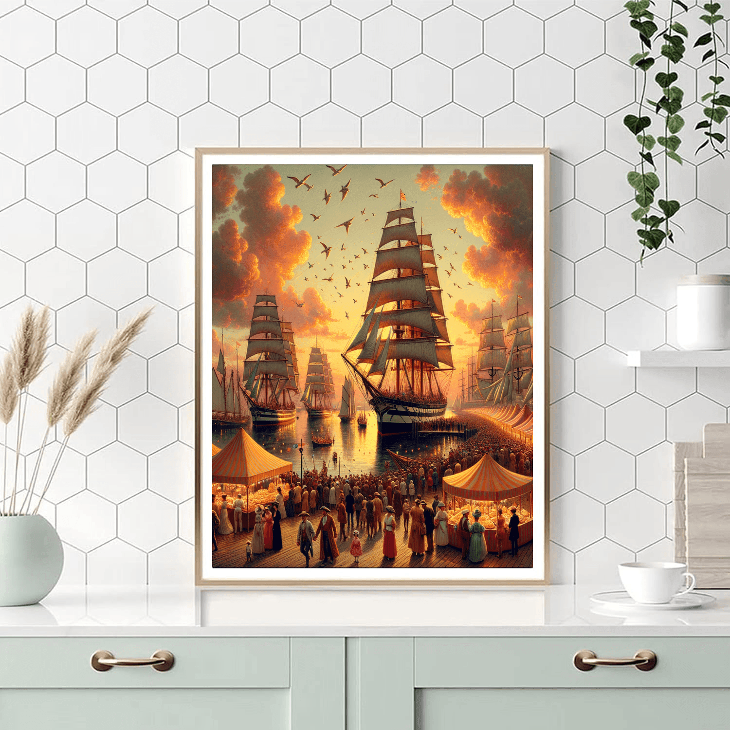 Harborfest - United States DIY Paint By Numbers