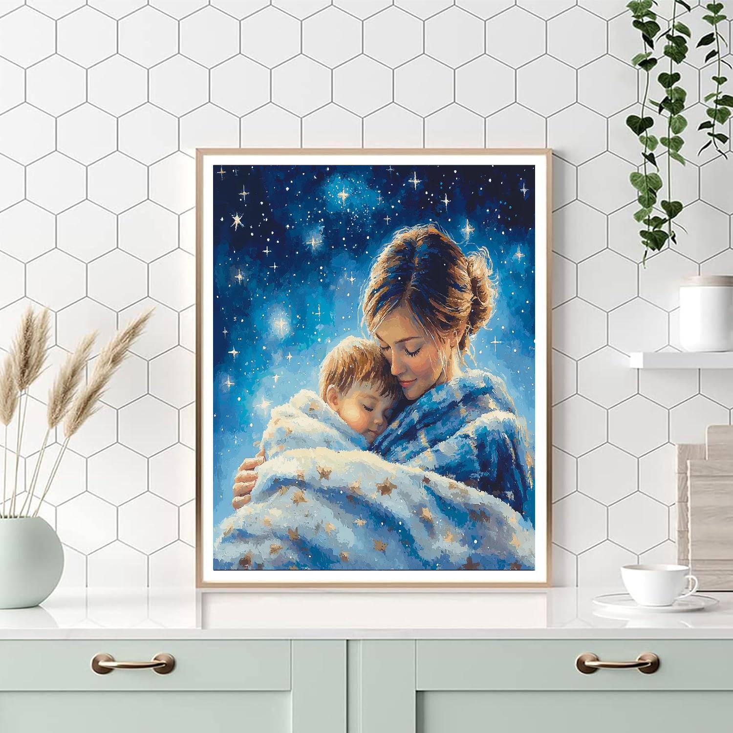 Cuddle Under The Stars DIY Paint By Numbers