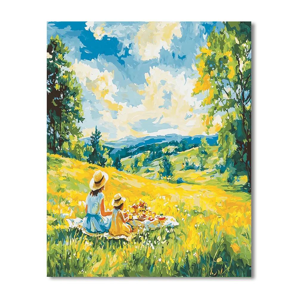 Radiance Of Love Number Painting