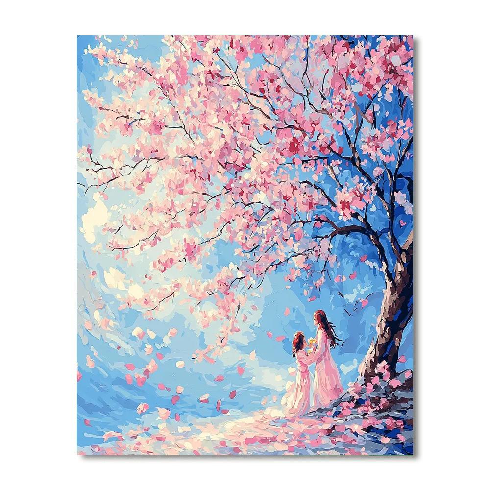 Under The Blossoms Paint By Numbers Kits