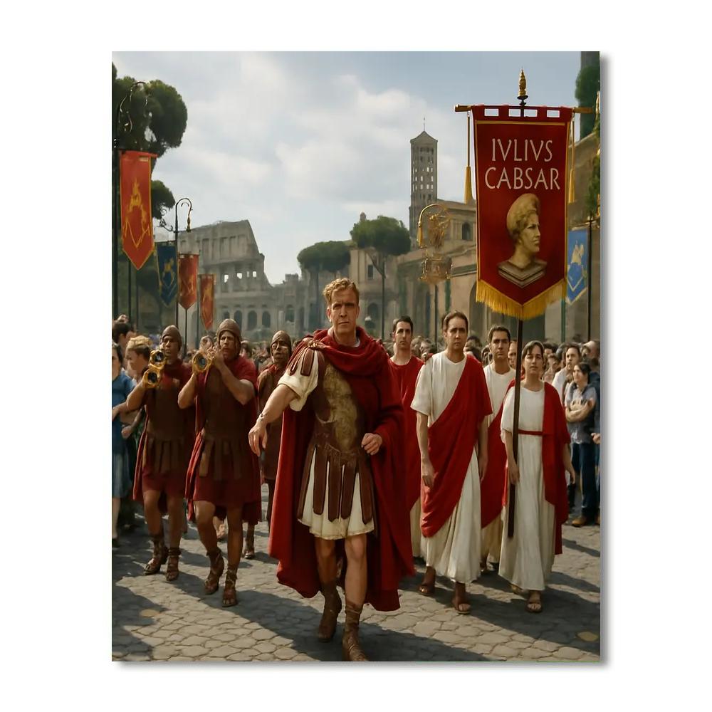 Julius Caesar Parade - Italy Paint By Numbers Art