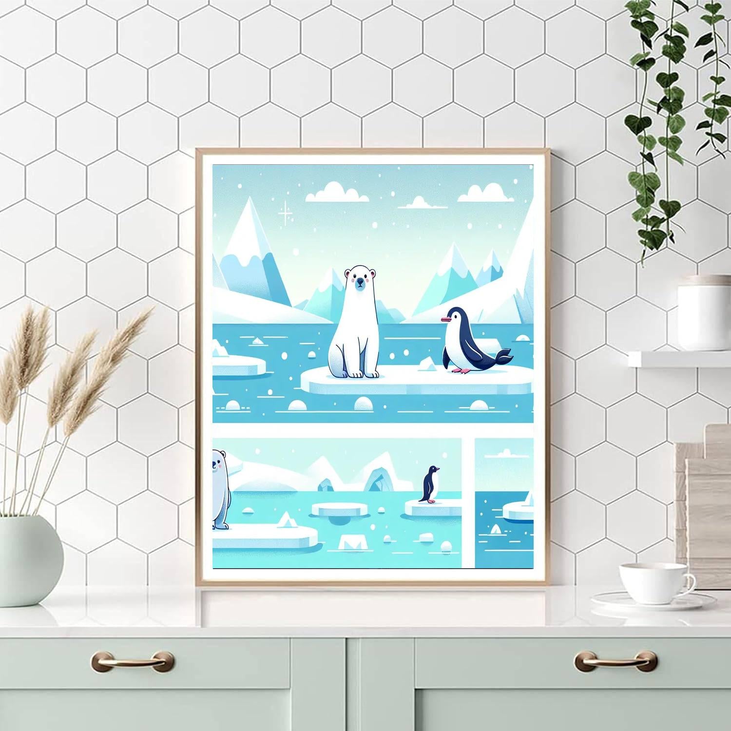 Arctic Wildlife Journey Paint By Numbers Kits