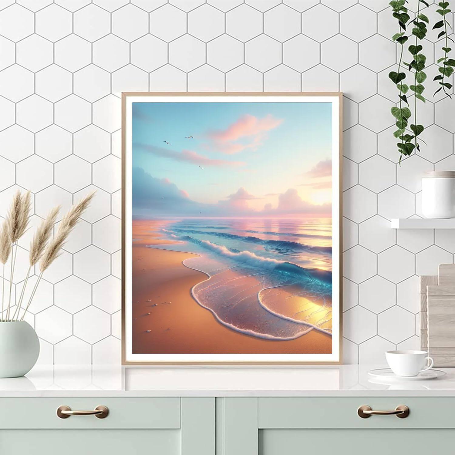 Serene Seascape View Paint By Numbers Kits