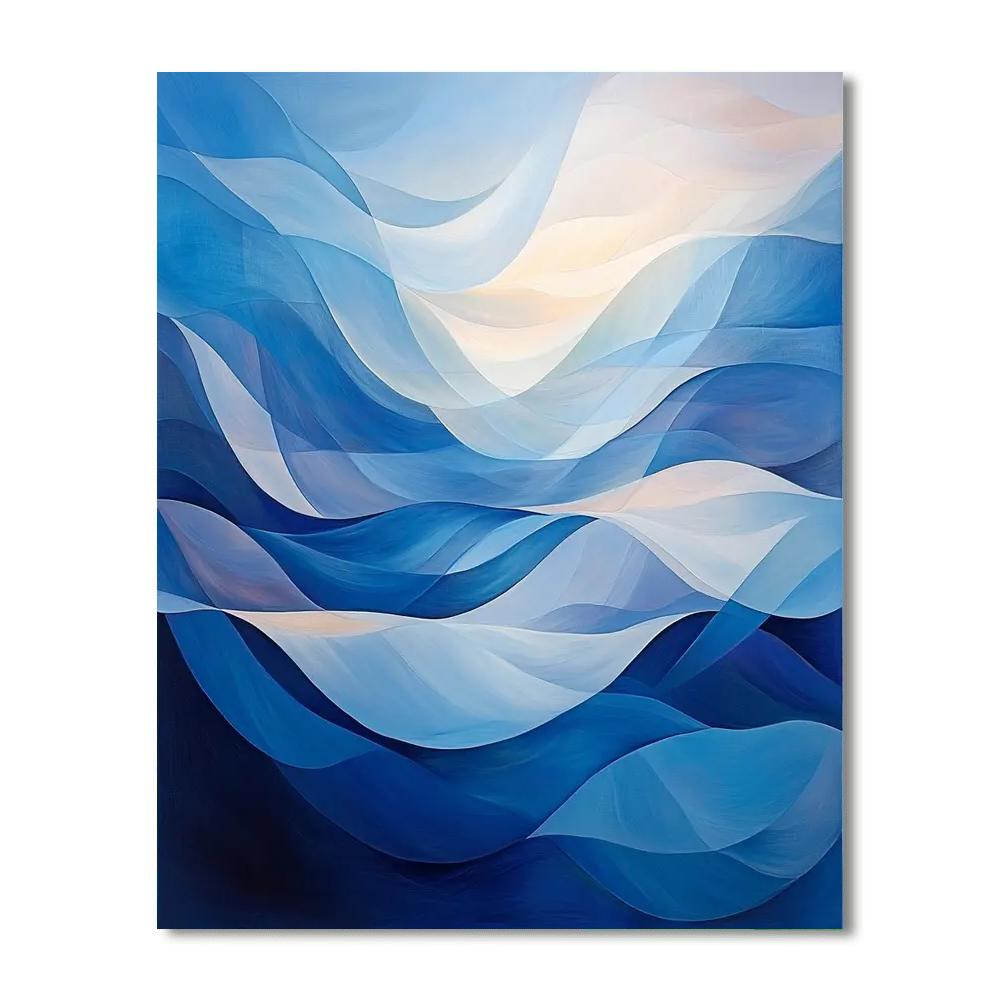 Michelangelo Inspired Cosmic Breeze  Painting Number Kit