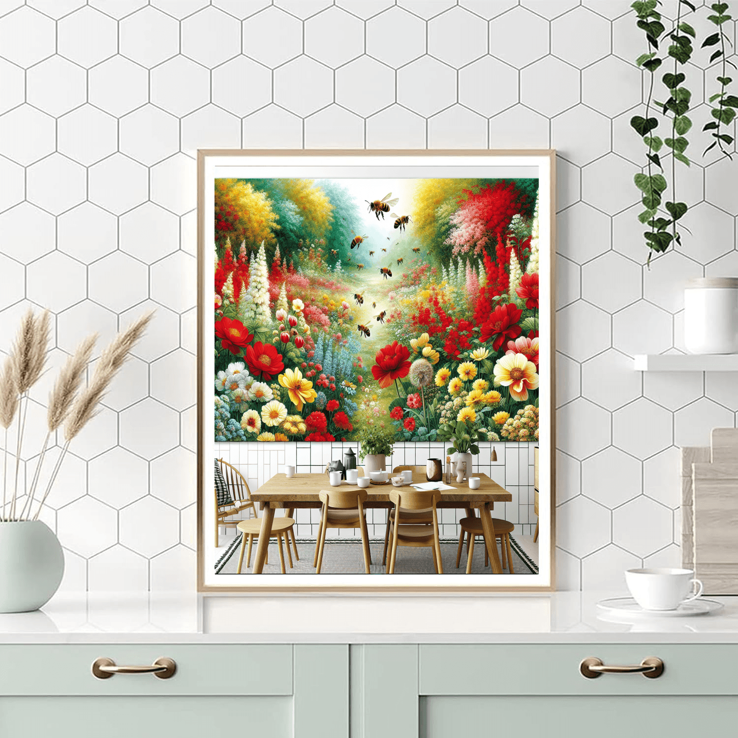 Joyful Garden Celebration Painting By Numbers Kit