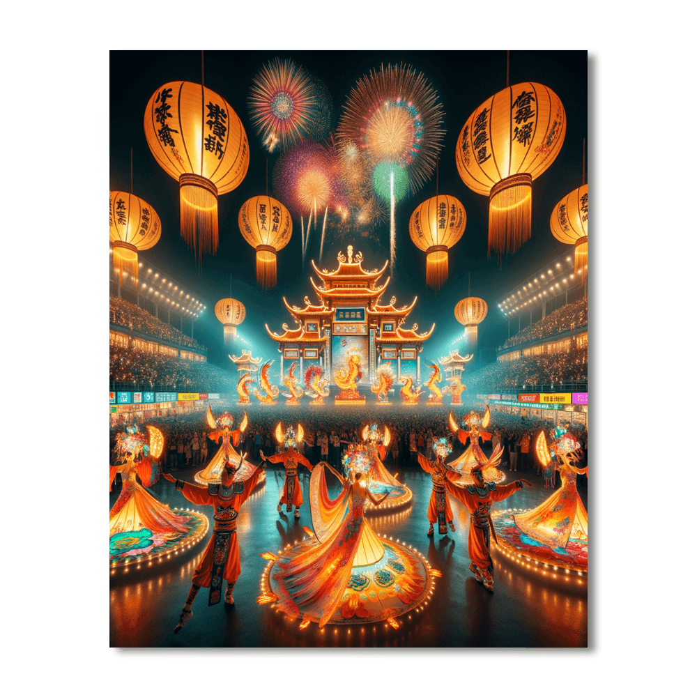Luminous Festival - Taiwan Painting By Numbers Kit