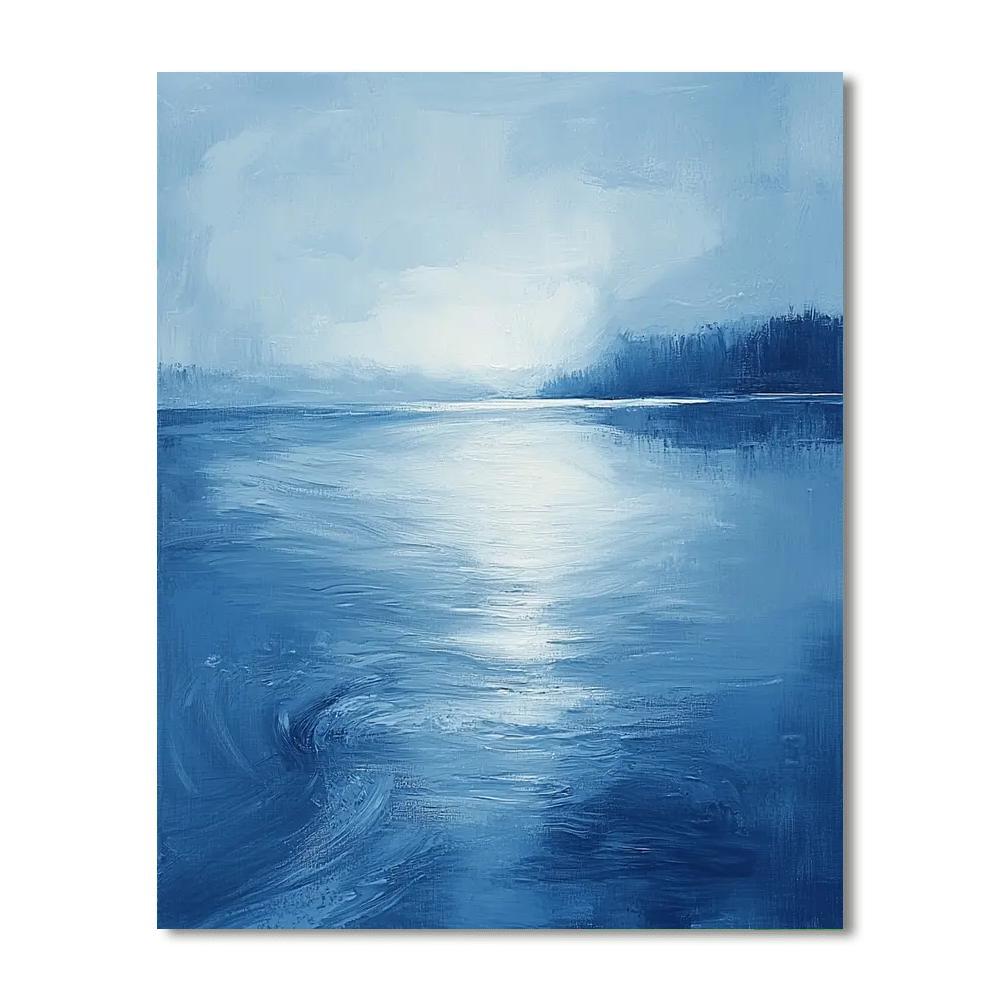 Paul Cézanne Inspired Elysian Reflections  Paint By Numbers Art