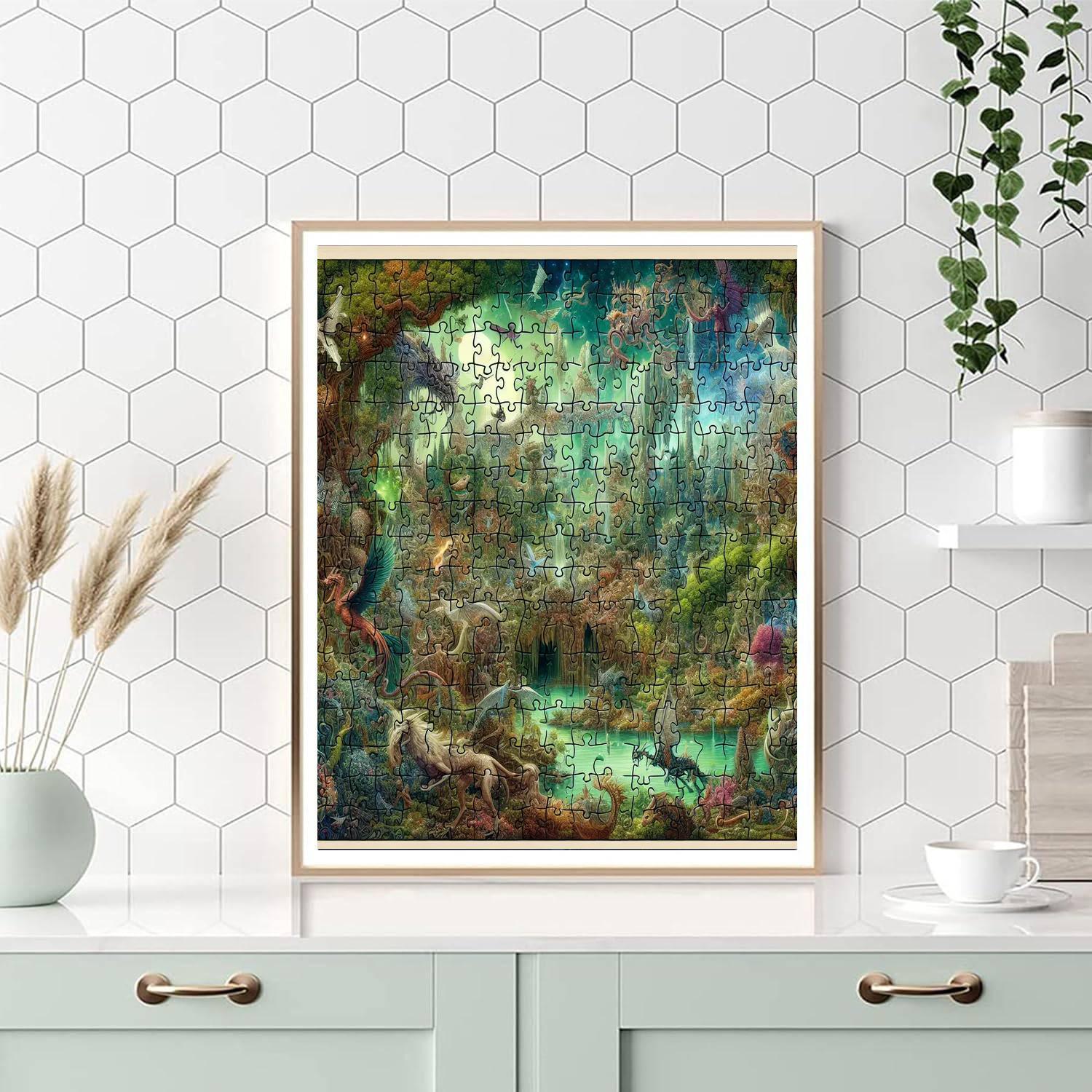 Mystic Plains Puzzle Painting Number Kit