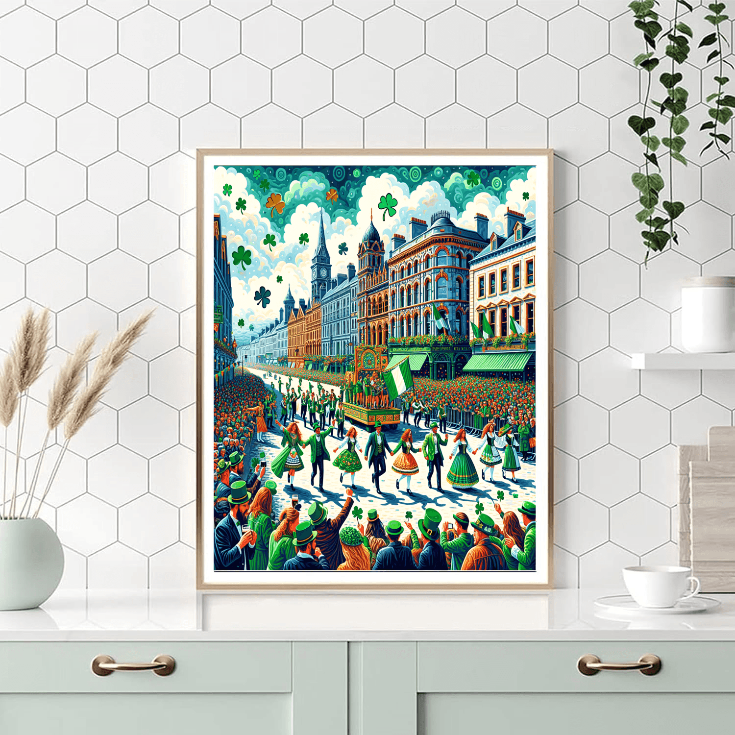 Saint Patrick's Day - Ireland DIY Paint By Numbers