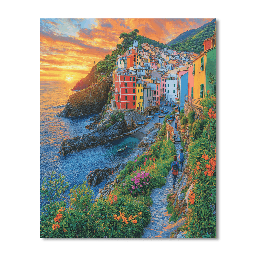 Cinque Terre Paint By Numbers