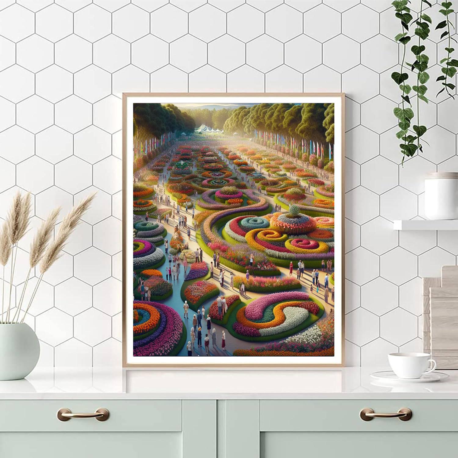 Floriade - Canberra Painting Number Kit