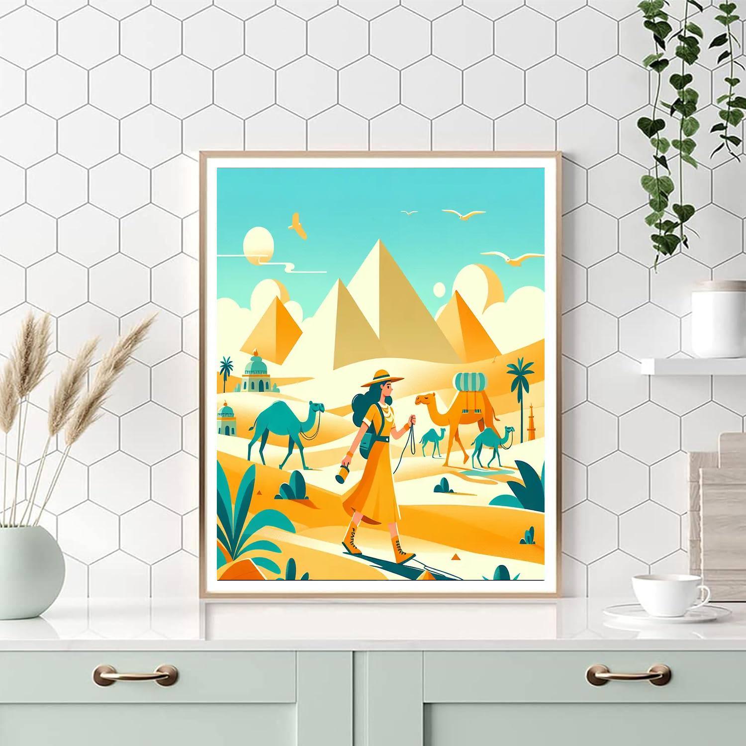 Desert Adventure Quest Paint By Color
