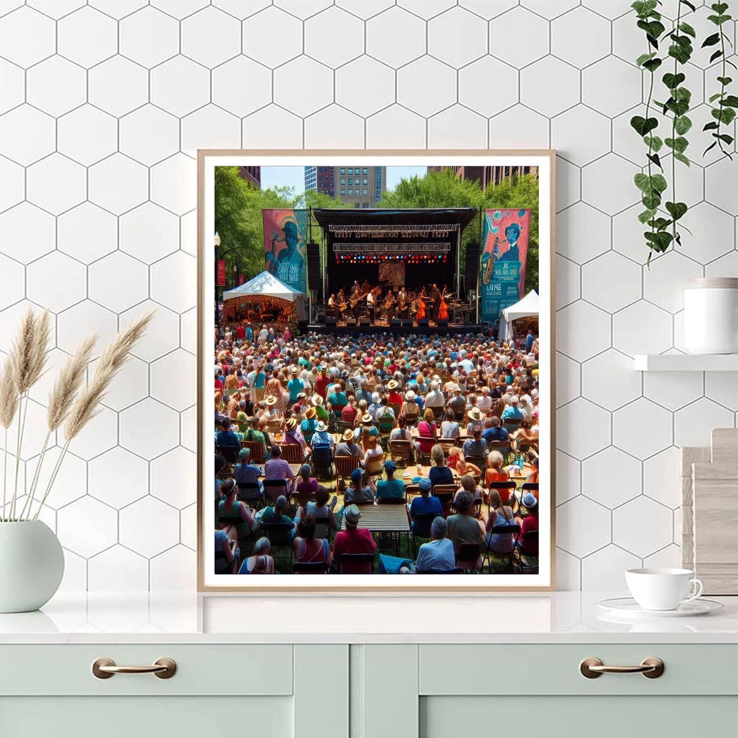 Festival Internacional De Jazz De Montreal - Montreal, Canada Paint By Numbers Art