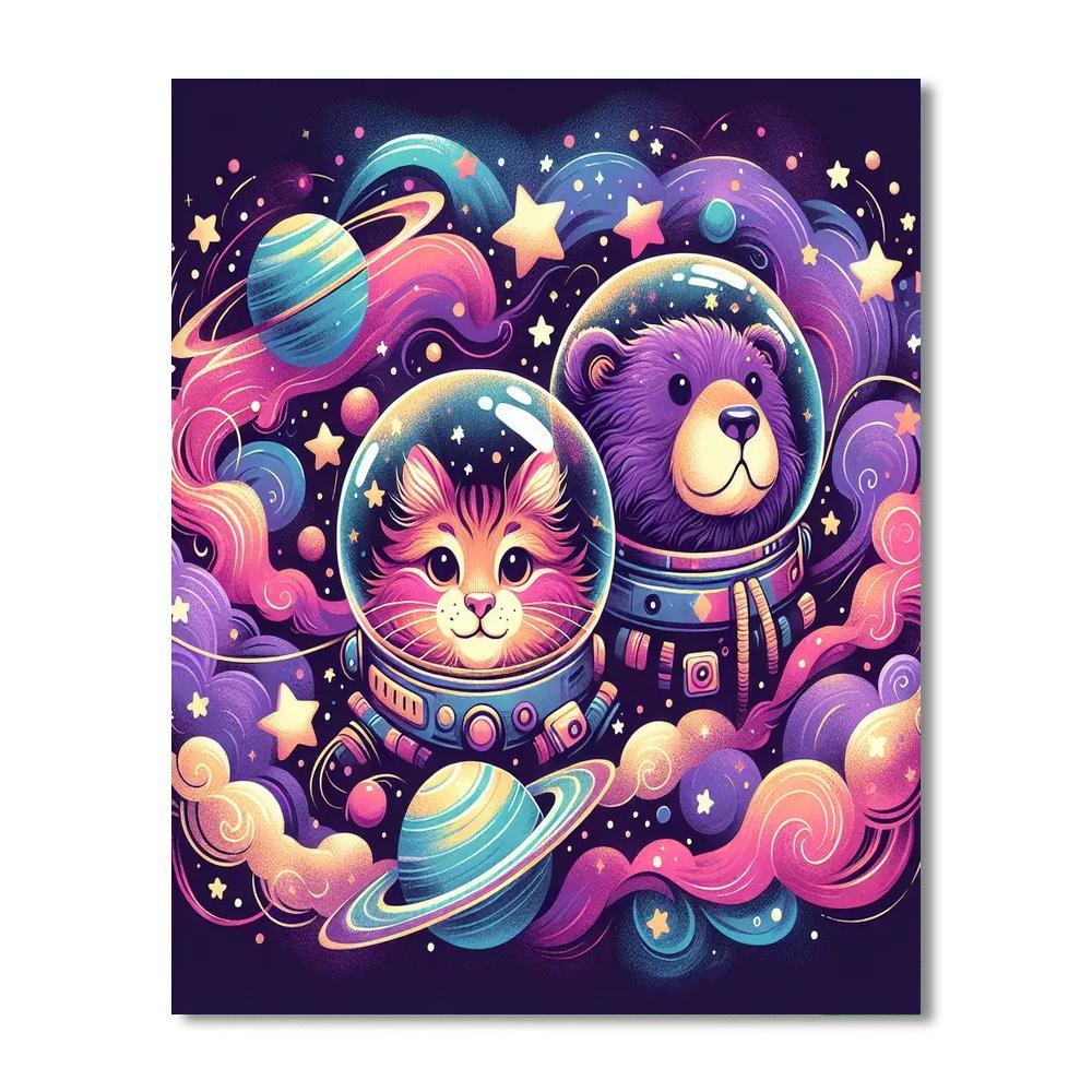 Sweet Dreams In Space Paint By Color