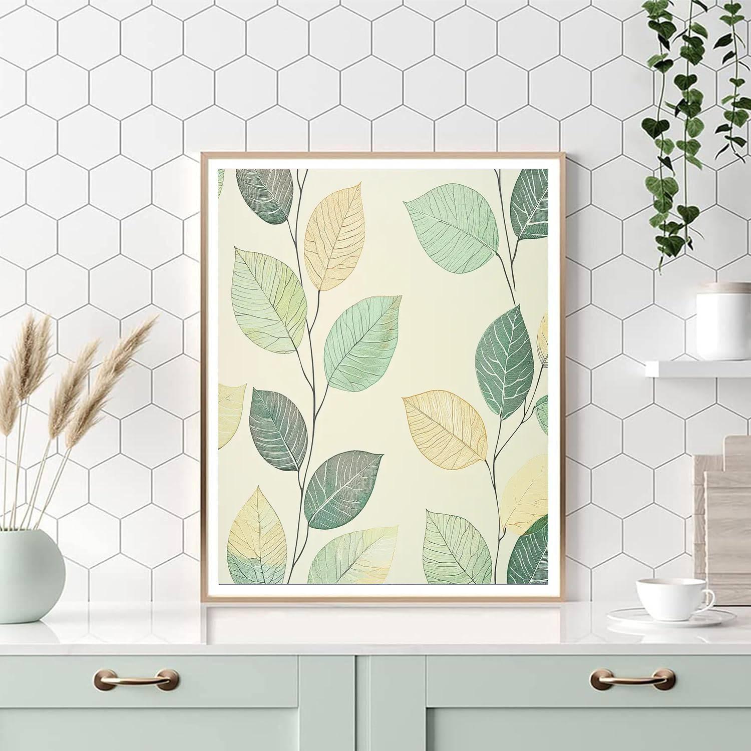 Leonardo Da Vinci Inspired The Whispers Of Leaves  Paint By Numbers Art