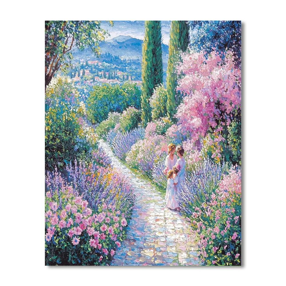 Mother's Garden Path Paint By Numbers Kits