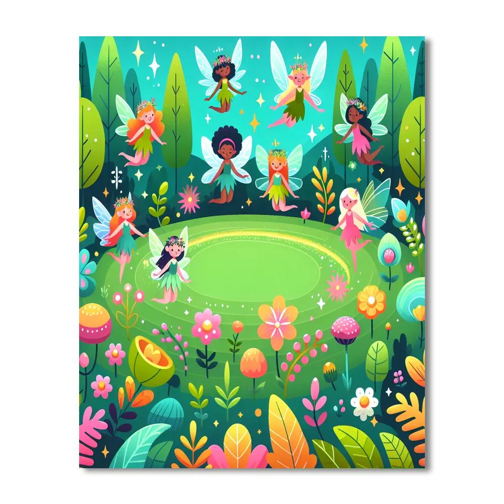 Enchanting Garden Glade Paint By Numbers Kits