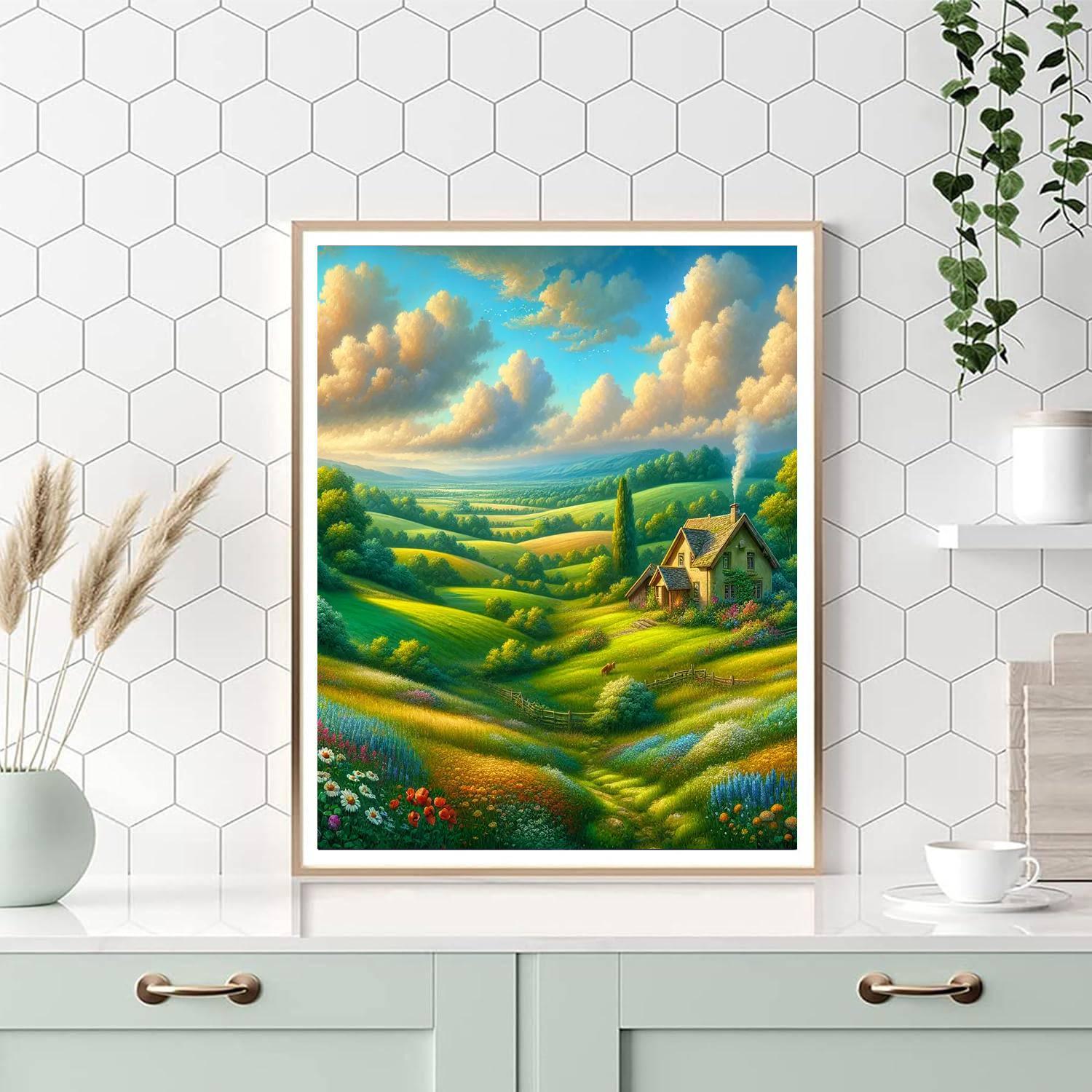 Charming Cottagecore Painting Number Kit