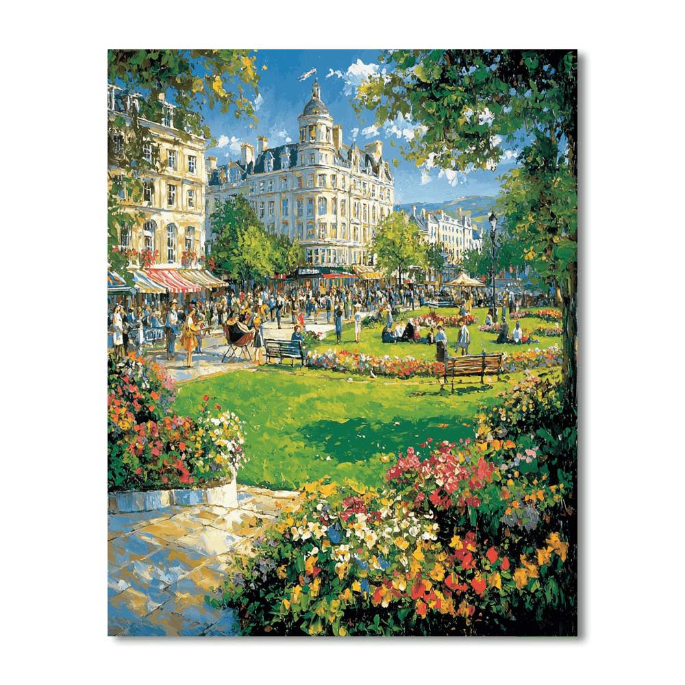 Galway's Eyre Square Numbered Painting Kits