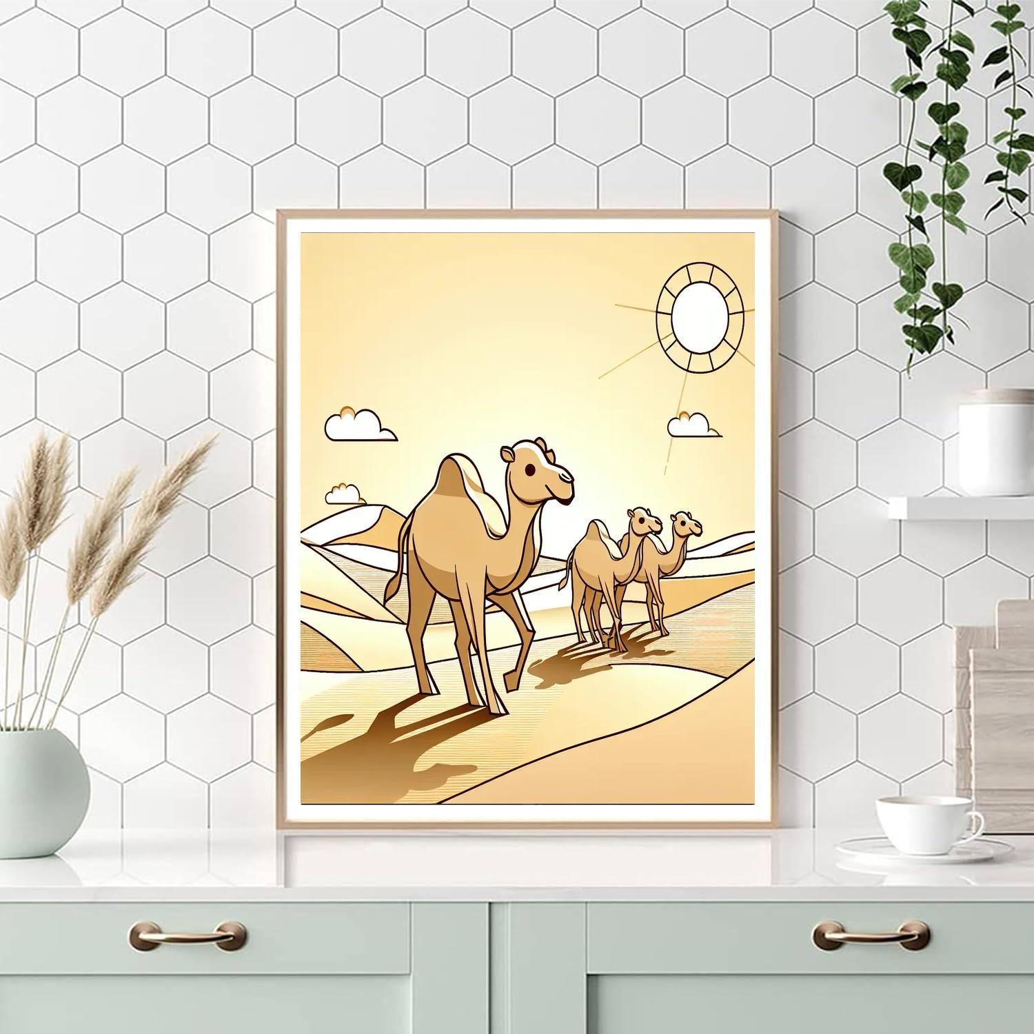 Dazzling Desert Dreams Paint By Numbers