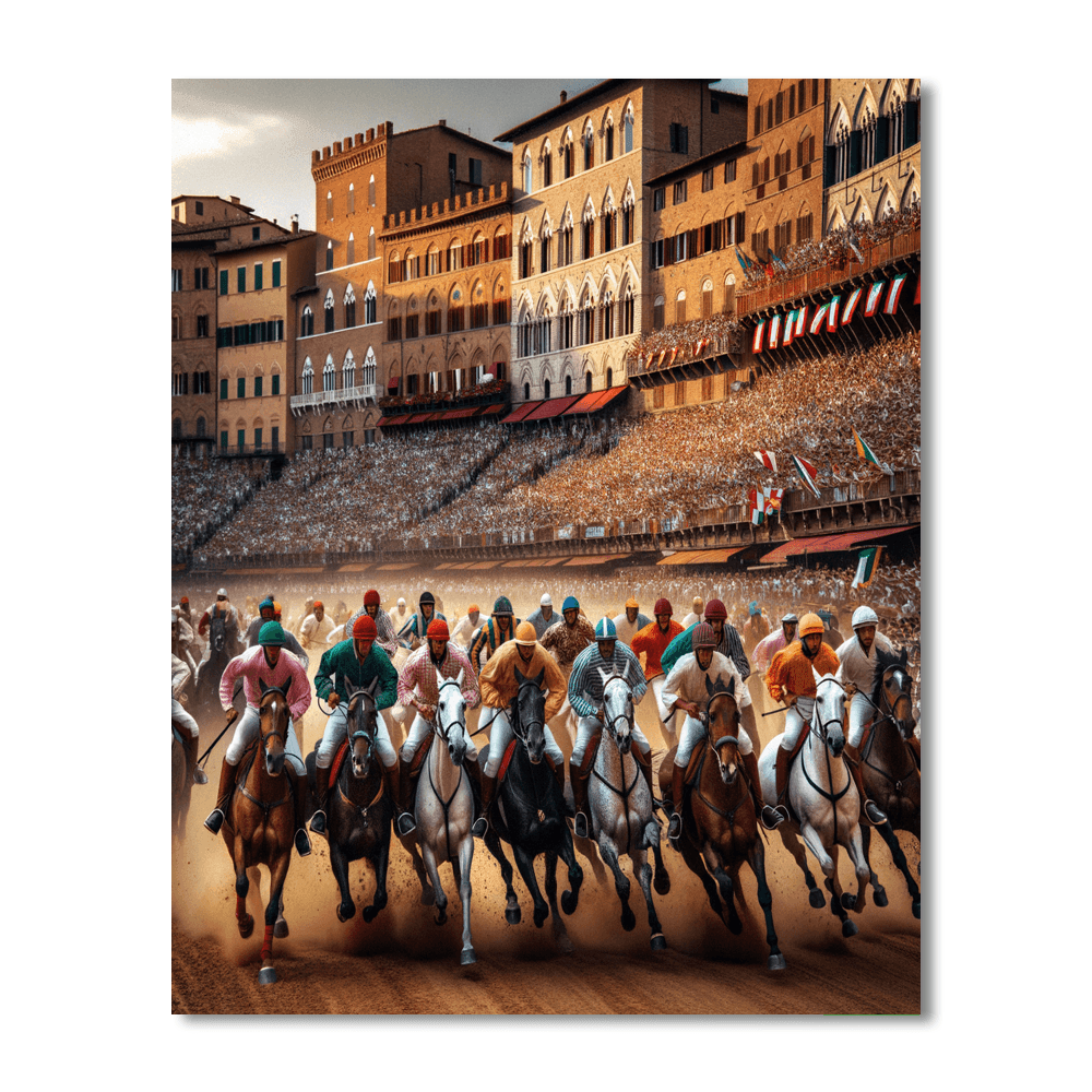 Palio Di Siena - Italy Paint By Number