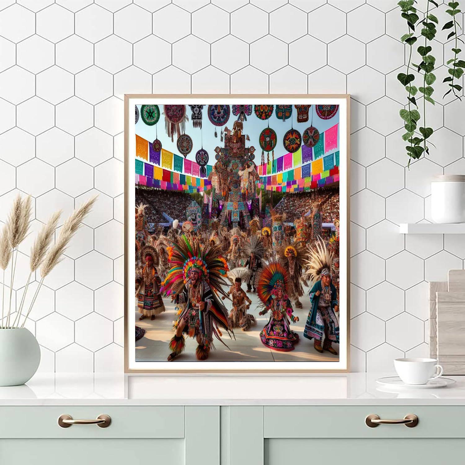 Festival Internacional De Guelaguetza - Oaxaca, Mexico Paint By Number