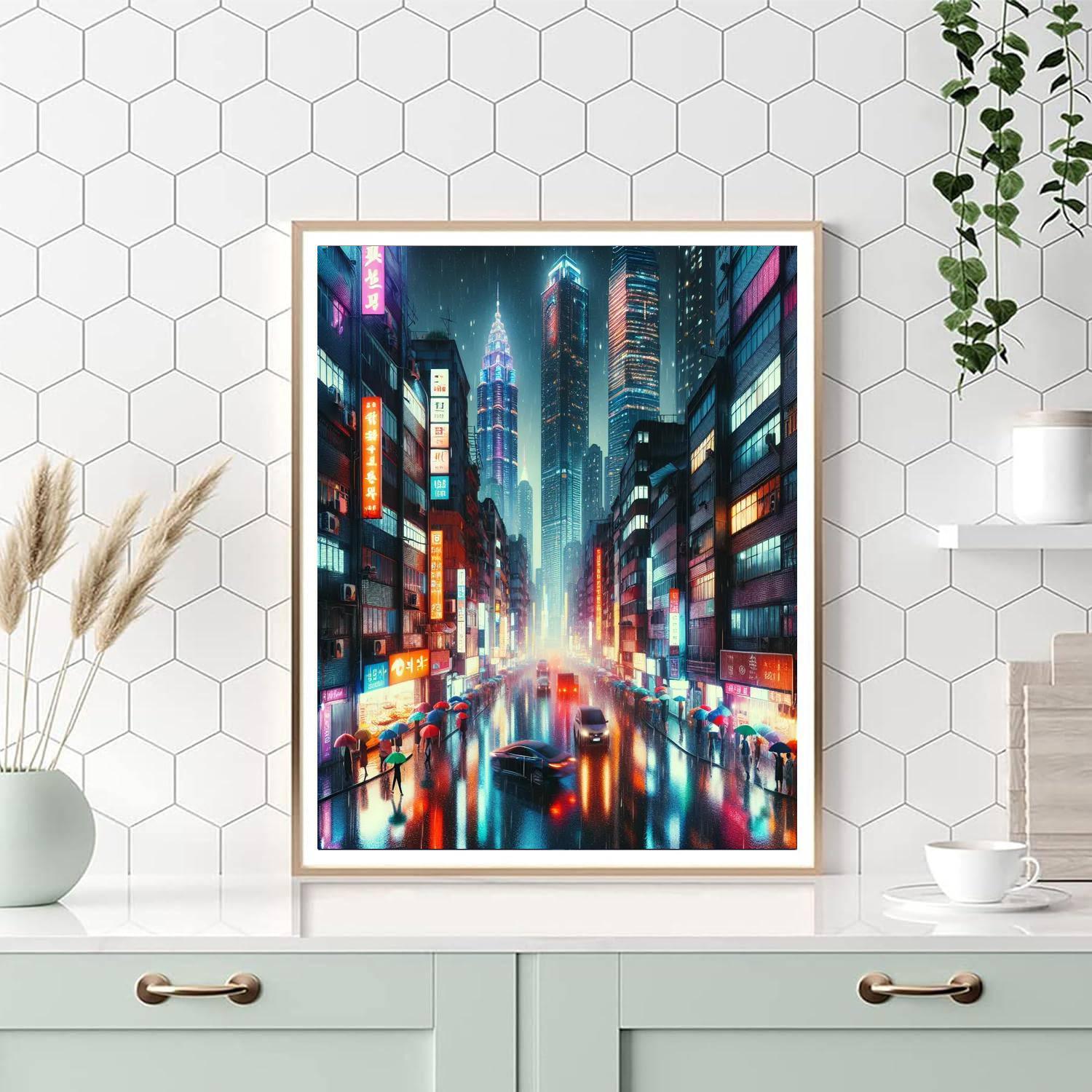 Urban Escapade Numbered Painting Kits