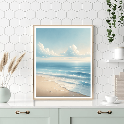 Beach Serenity Paint By Numbers Art