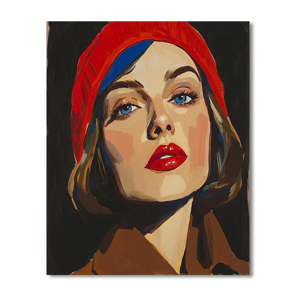 Alice Neel Inspired Bold Urban Portraits  Paint By Numbers