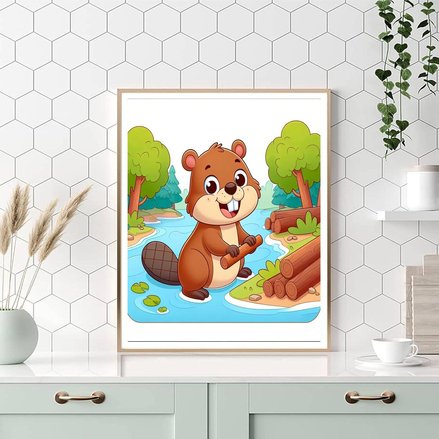 Eager Beaver Paint By Numbers Kits