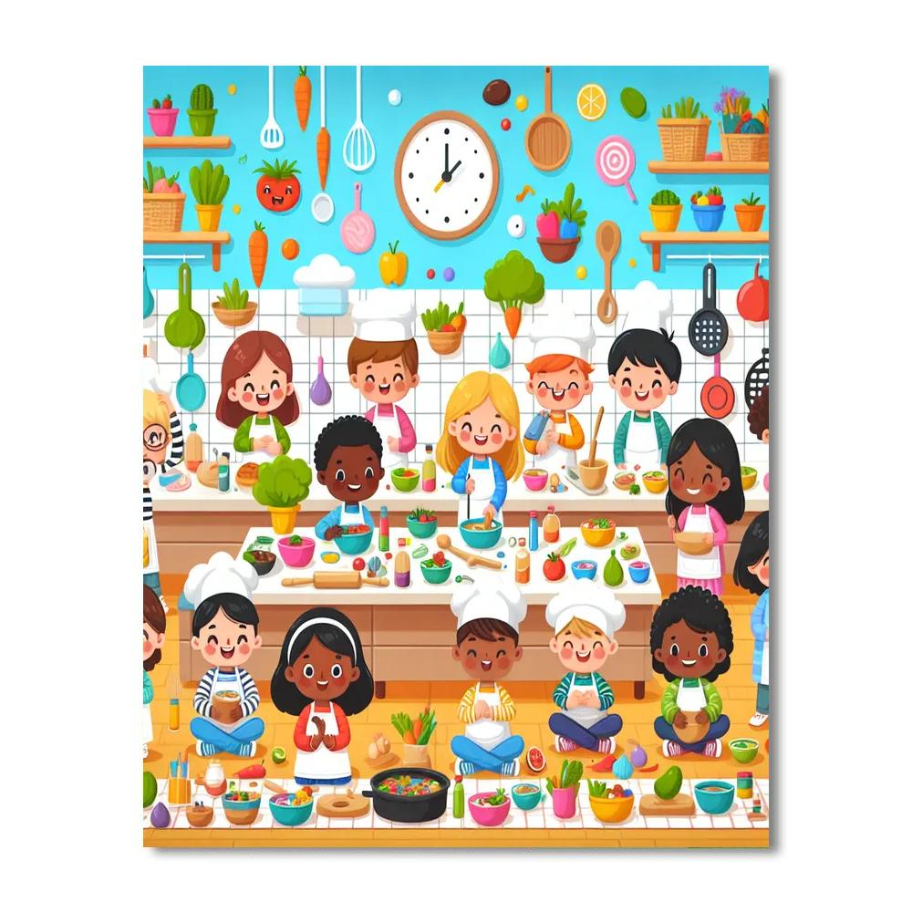 Culinary Crafts Paint By Numbers