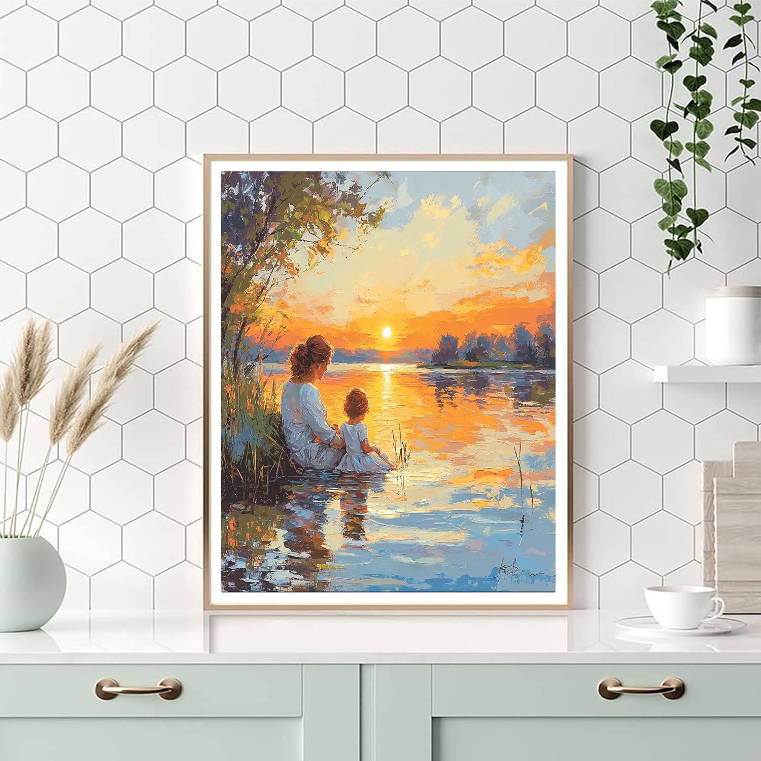 Mother's Day Serenity Paint By Color
