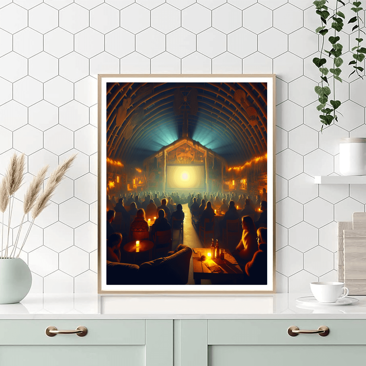 Midnight Sun Film Festival - Finland Number Painting