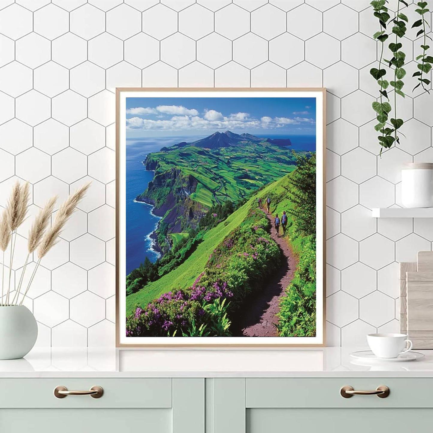 The Azores Archipelago Painting Number Kit