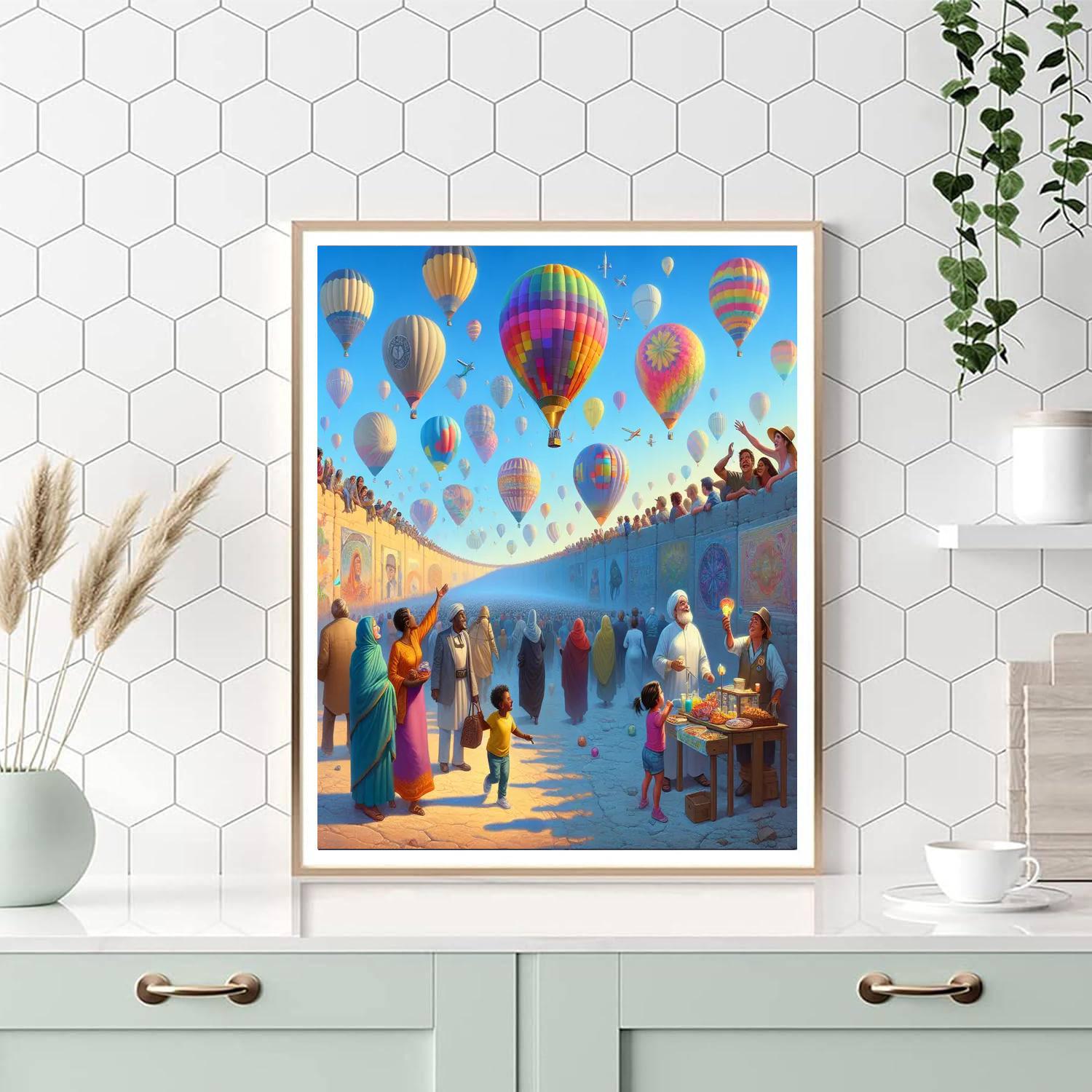 Festival Internacional Del Globo Number Painting