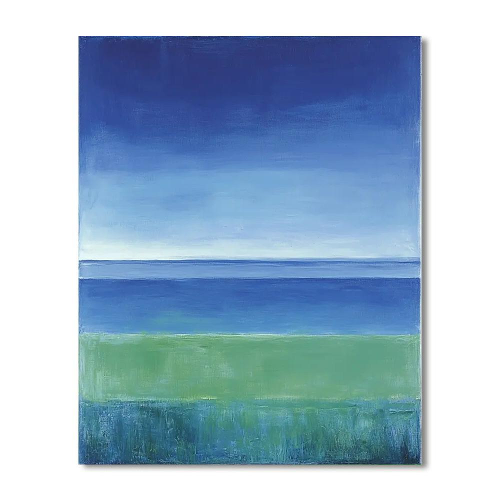 Mark Rothko Inspired Colors Of Tranquility  Numbered Painting Kits