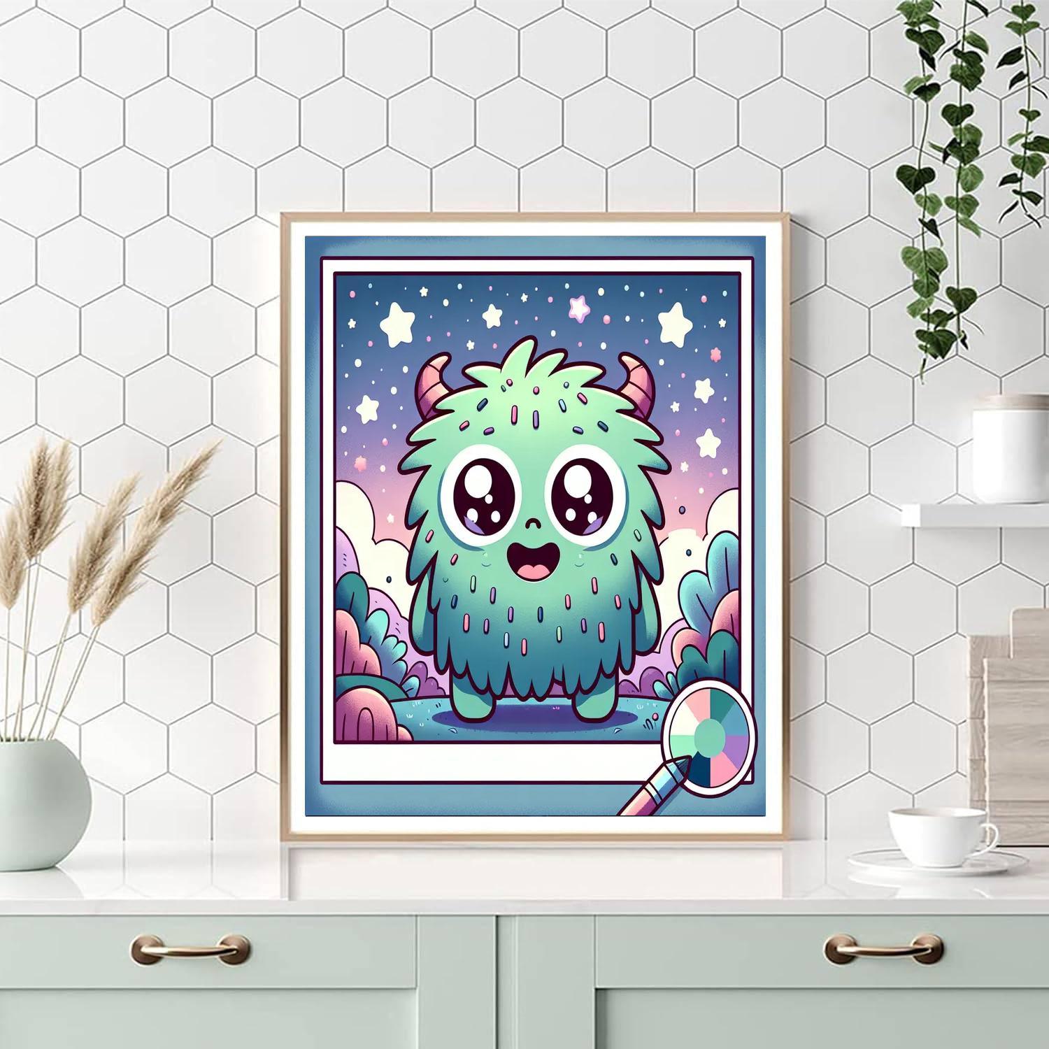 Fun Monster Paint By Color