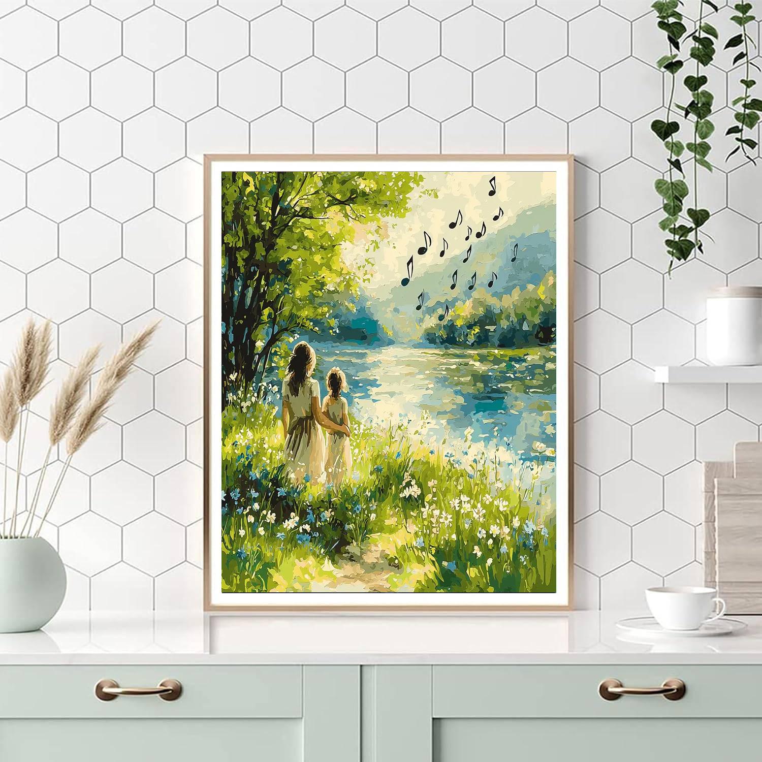 Harmony In The Meadow Paint By Number