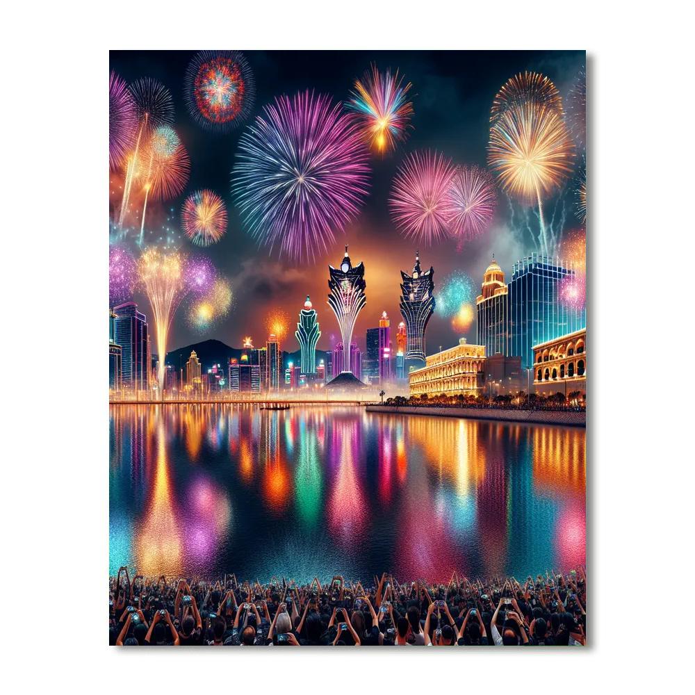 International Fireworks Festival - Macau Painting Number Kit