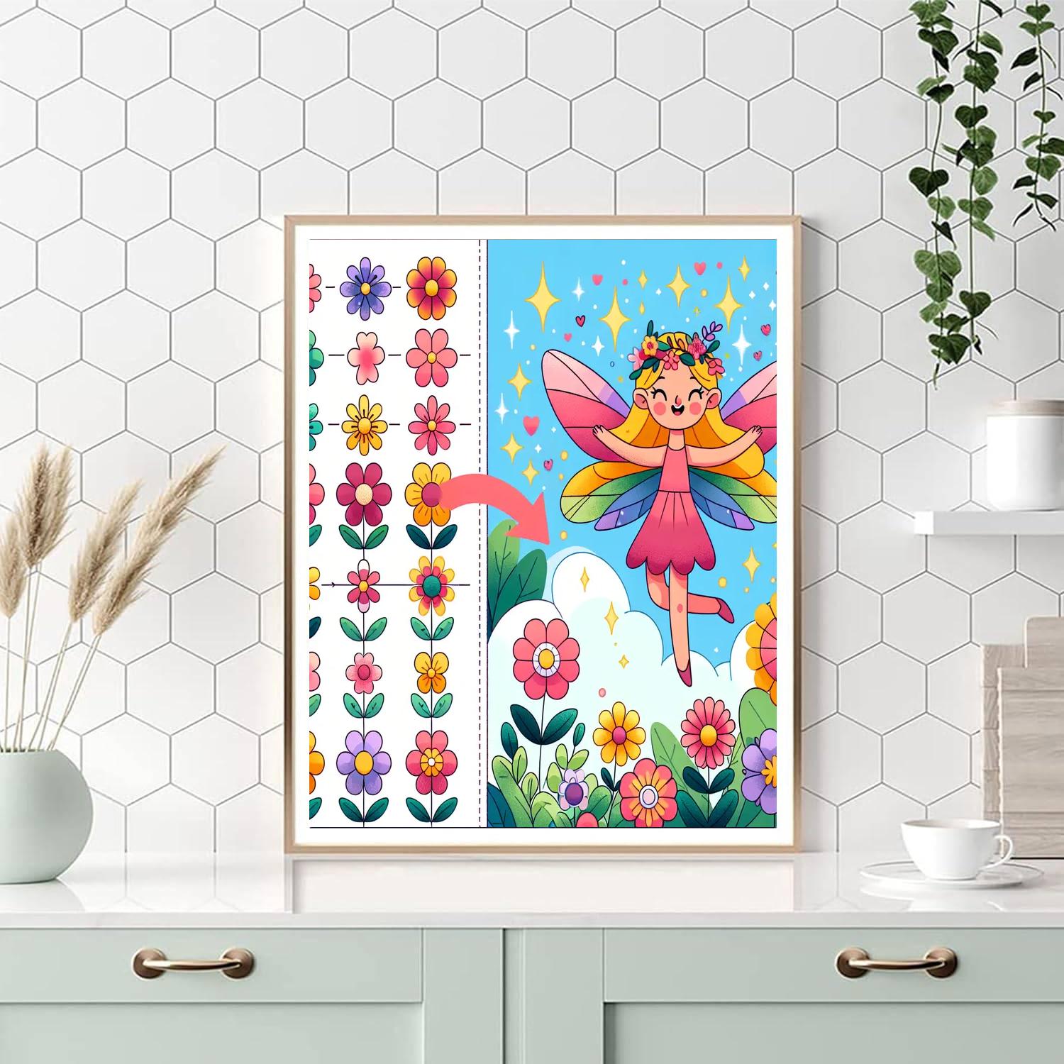 Happy Little Fairy Numbered Painting Kits