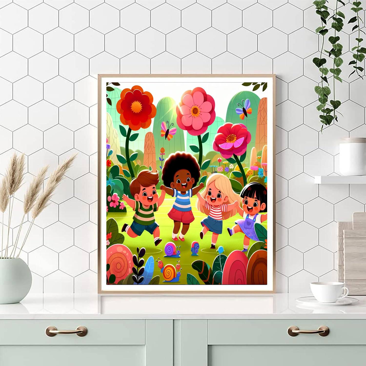 Wonderland Garden Exploration Paint By Numbers