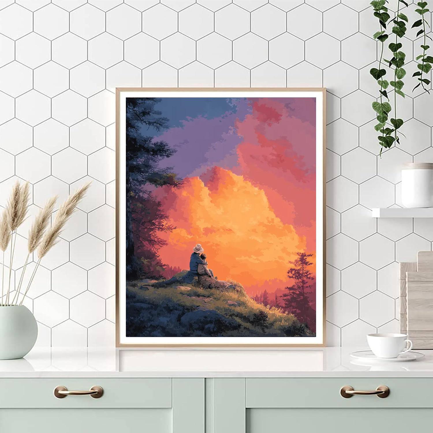 A Love Beyond Words Painting Number Kit