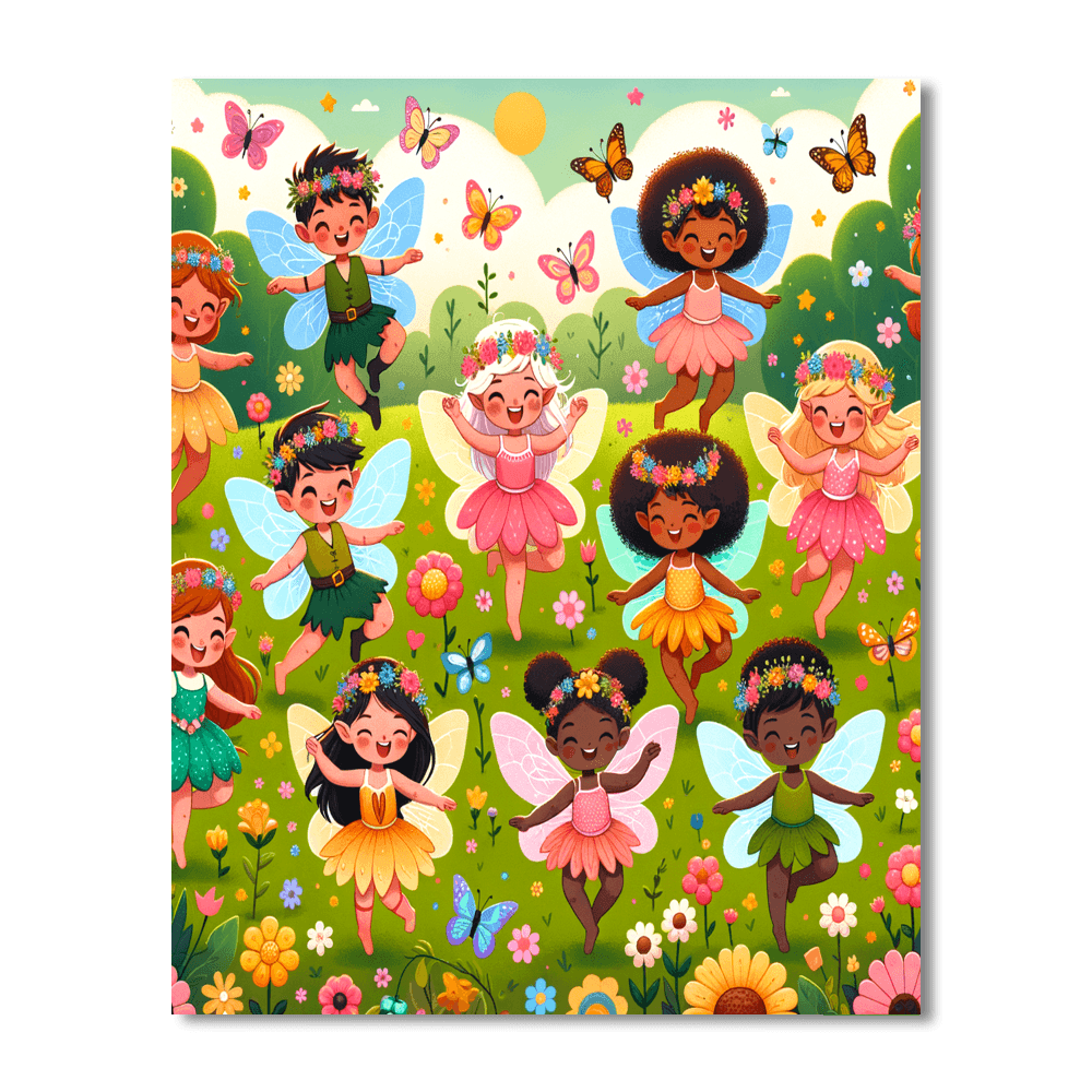 Fabulous Fairy Festival Painting By Numbers Kit