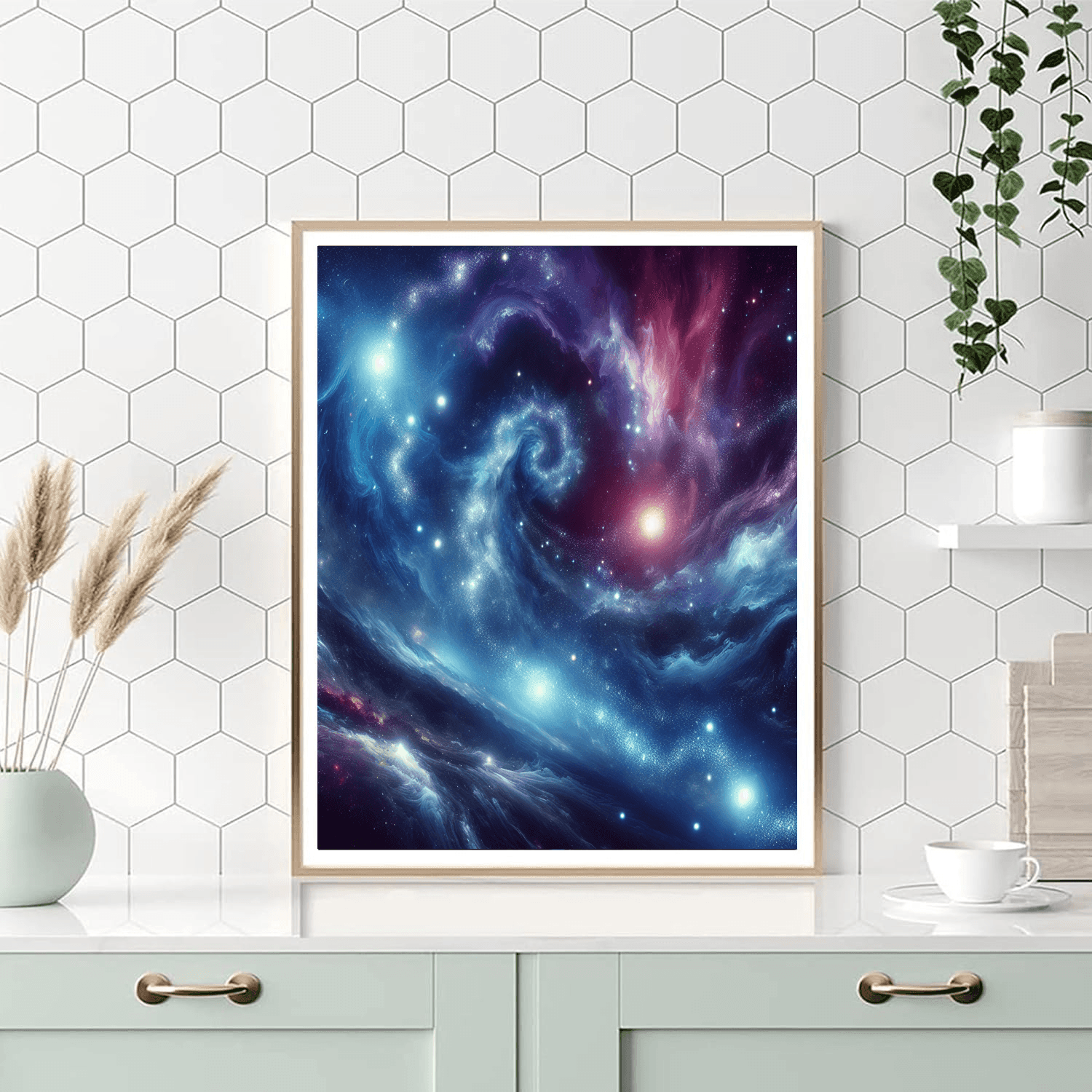 Cosmic Journey Wall Art Paint By Color