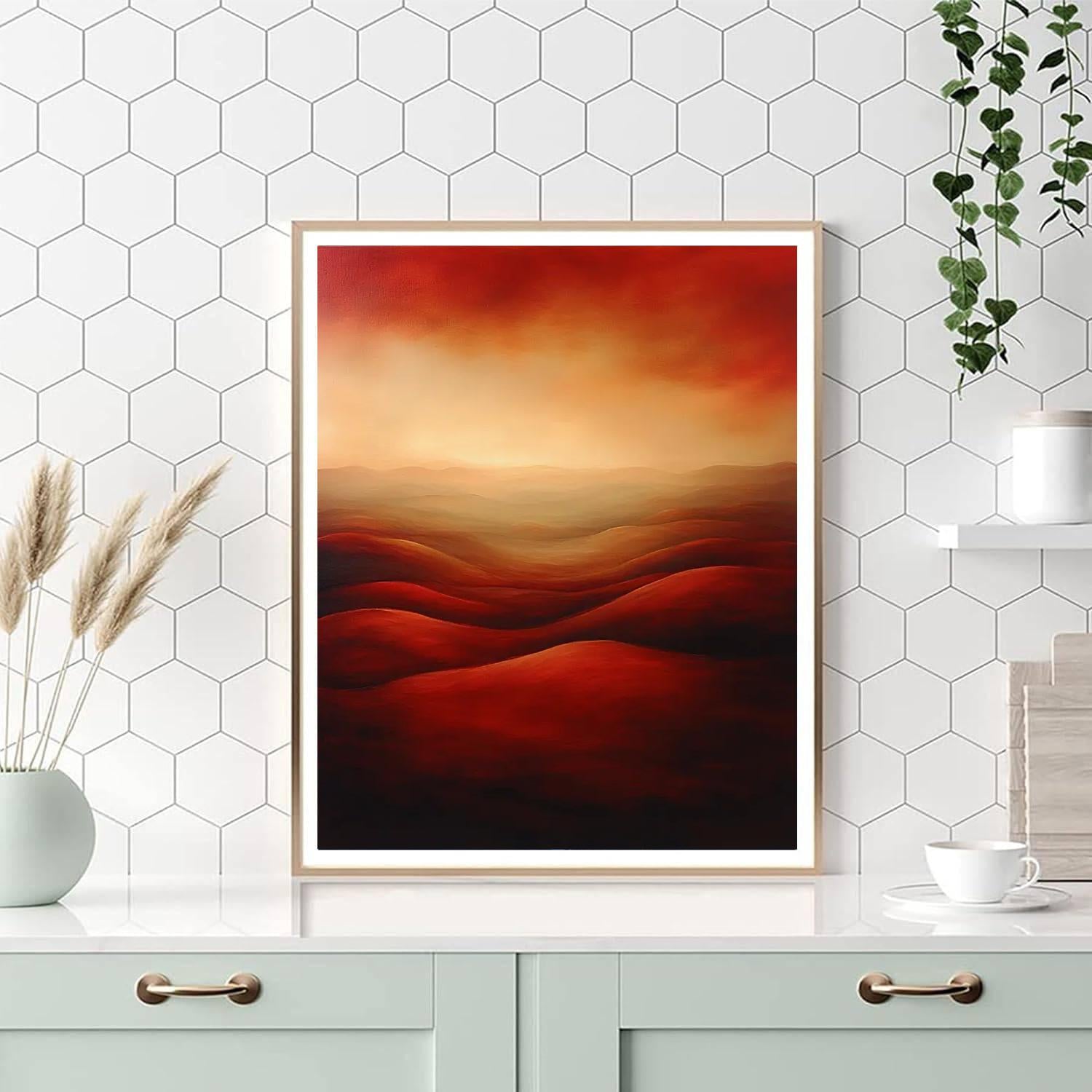 Caravaggio Inspired The Essence Of Tranquility  Number Painting