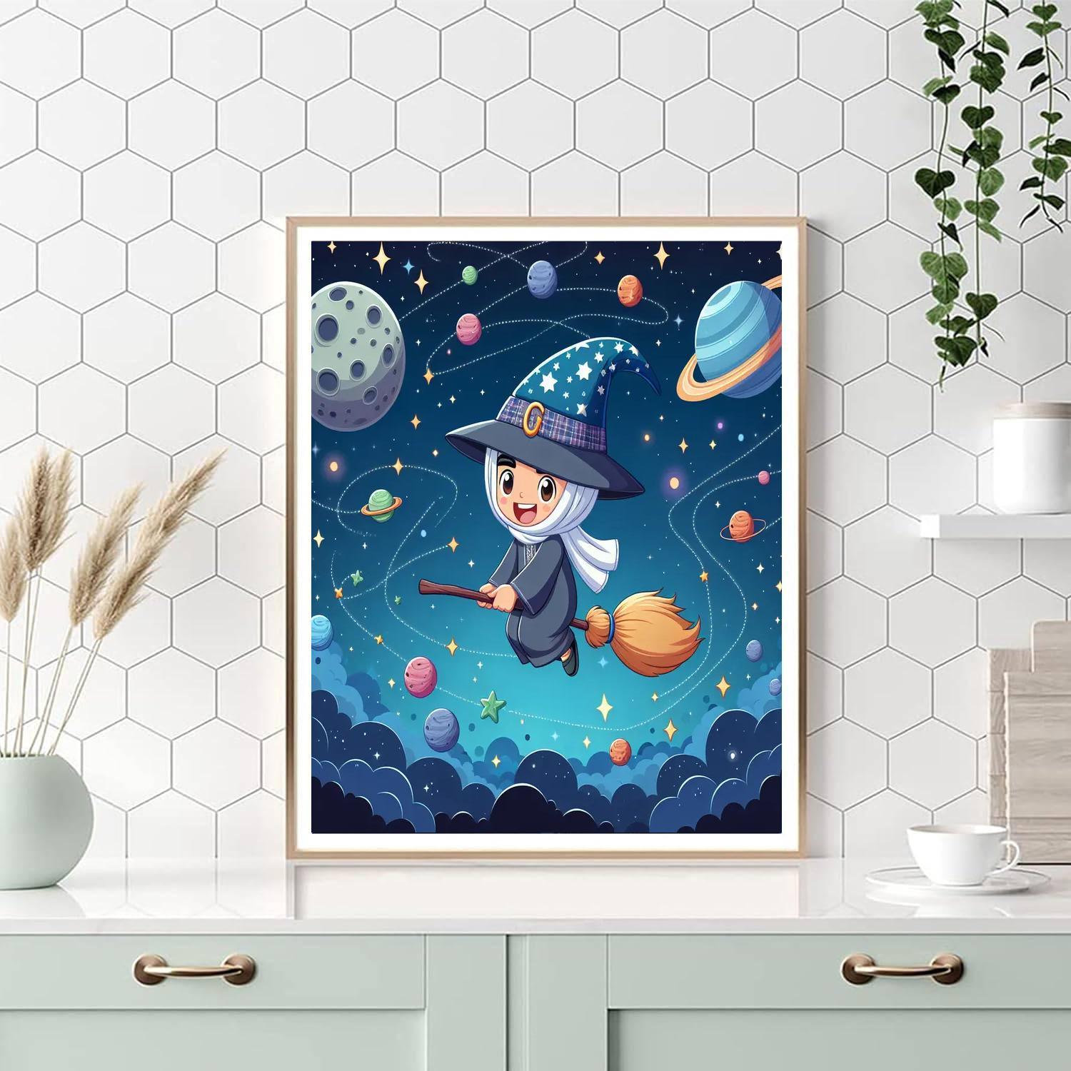 Celestial Wizard's Journey Paint By Numbers Kits