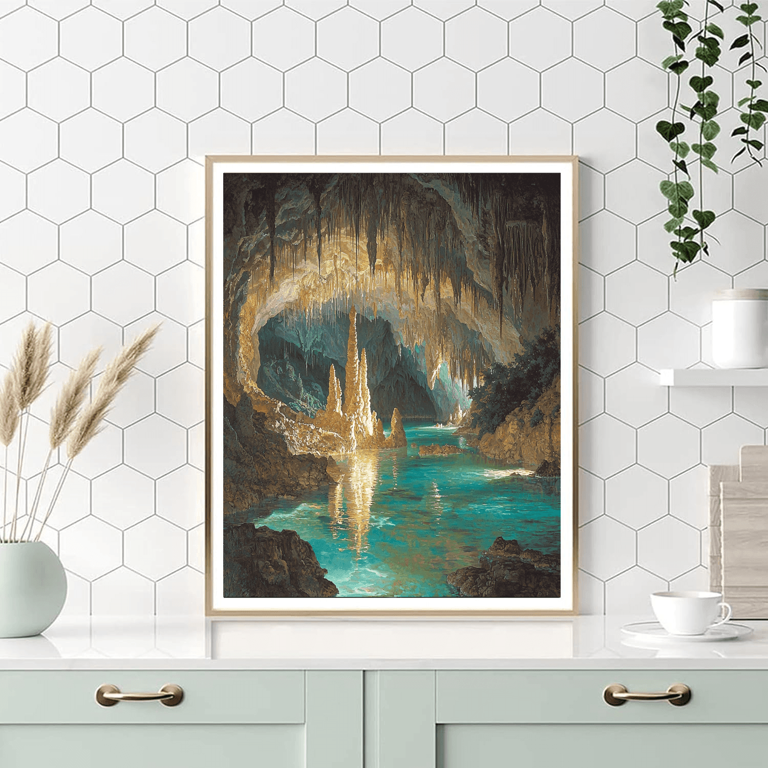 Crystal Caves - Bermuda Paint By Numbers