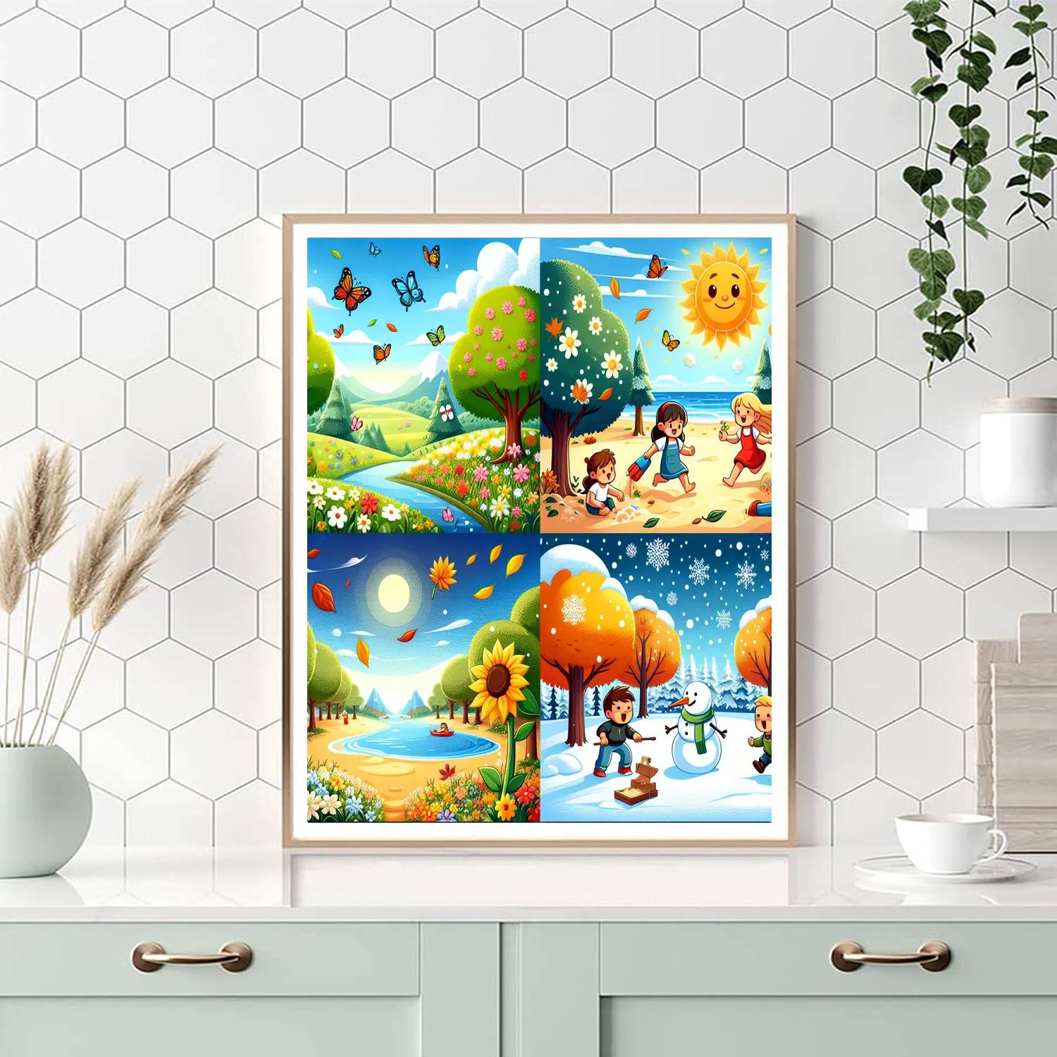 Seasons Of Fun Paint By Color