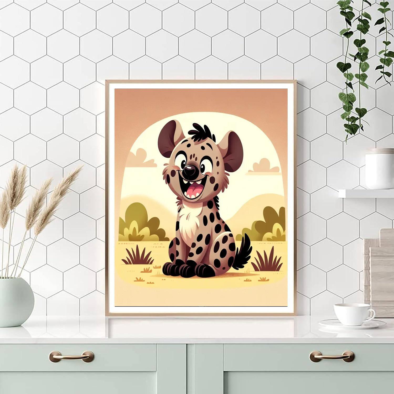 Hilarious Hyena Paint By Color